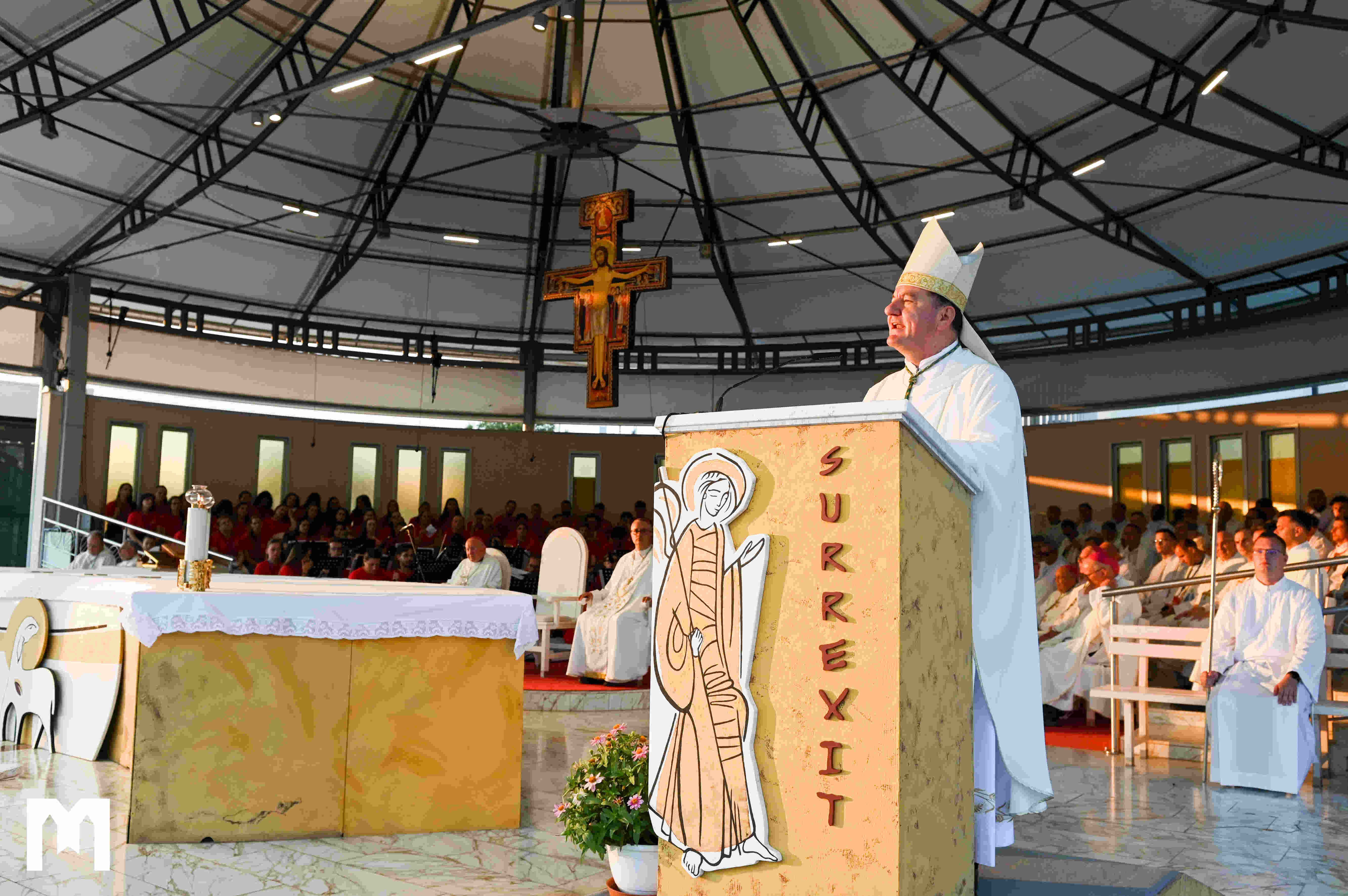 Bishop Petar Palić at the 37th Youth Festival: Christ is our Source and His Grace Never Stops Flowing
