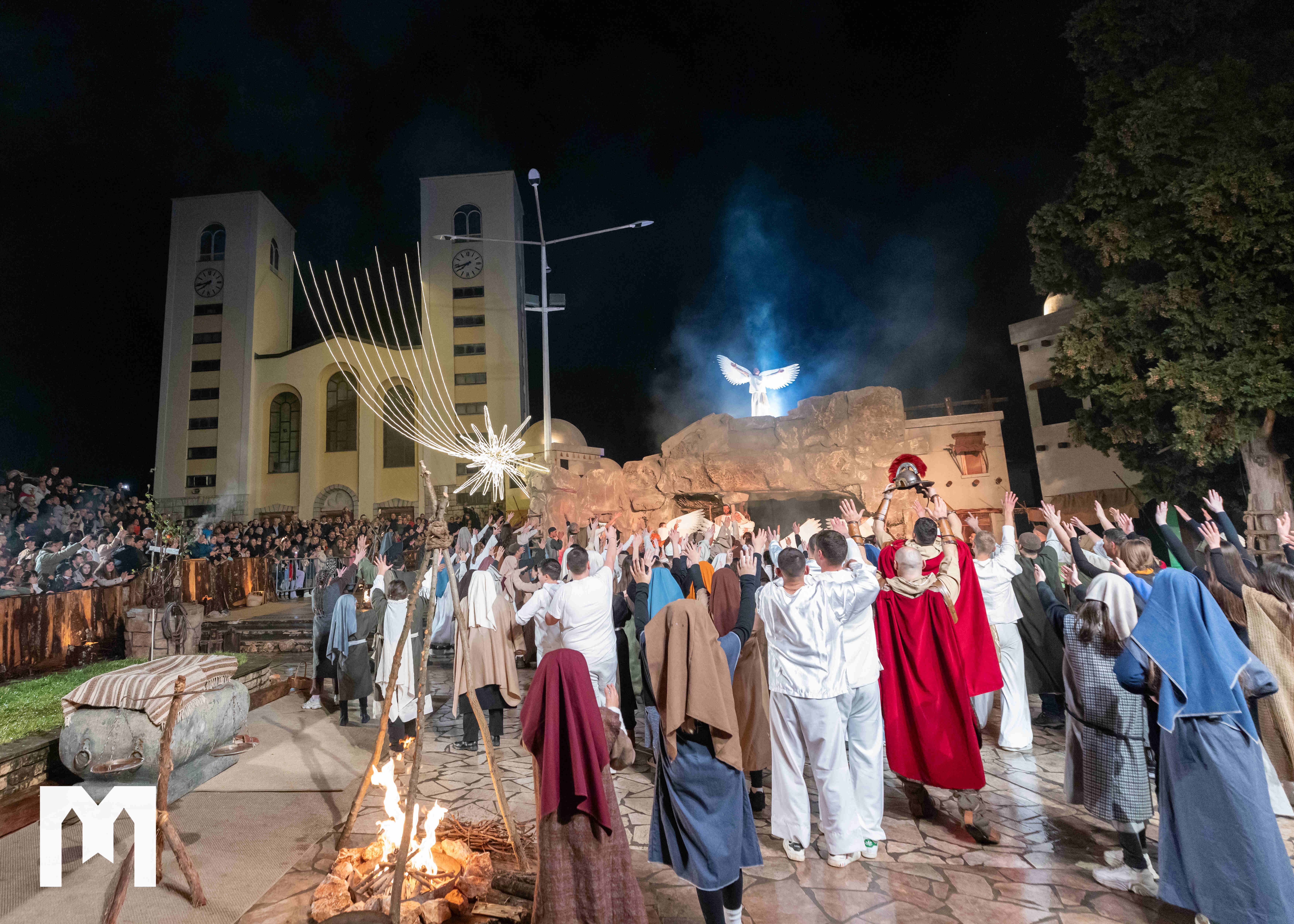 L'Arcivescovo Aldo Cavalli ha presieduto la Messa di Mezzanotte a Medjugorje: Dio si è fatto uomo per amore