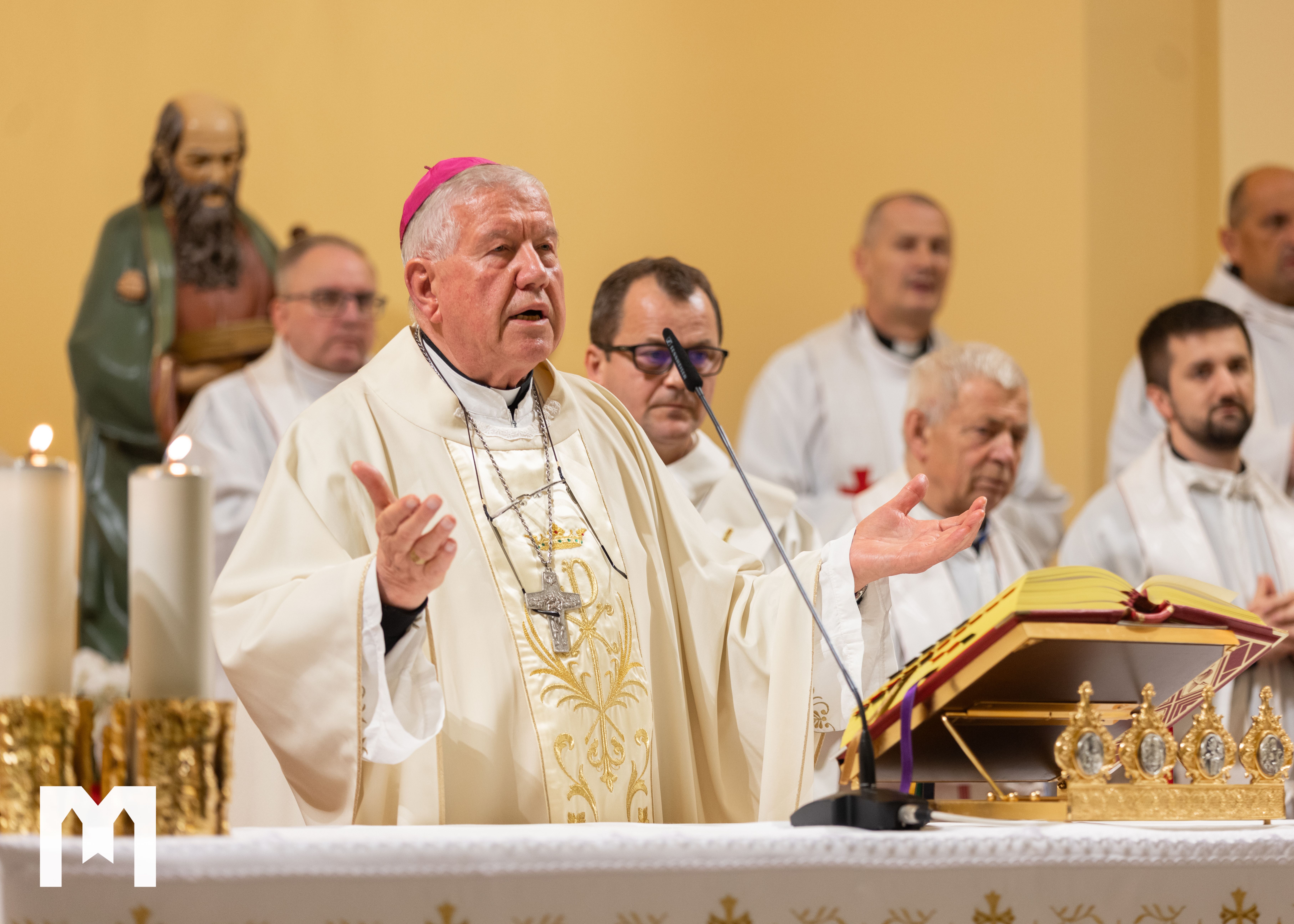 L'Arcivescovo Stanislav Hočevar ha presieduto la Messa a Medjugorje