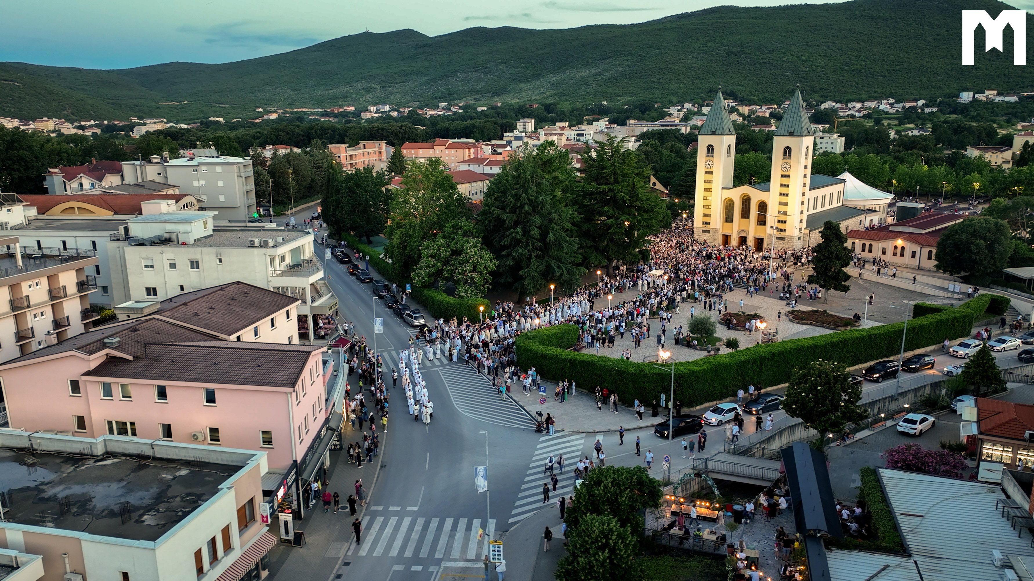 FOTO: Processione del Corpus Domini con il Santissimo Sacramento per le vie di Medjugorje